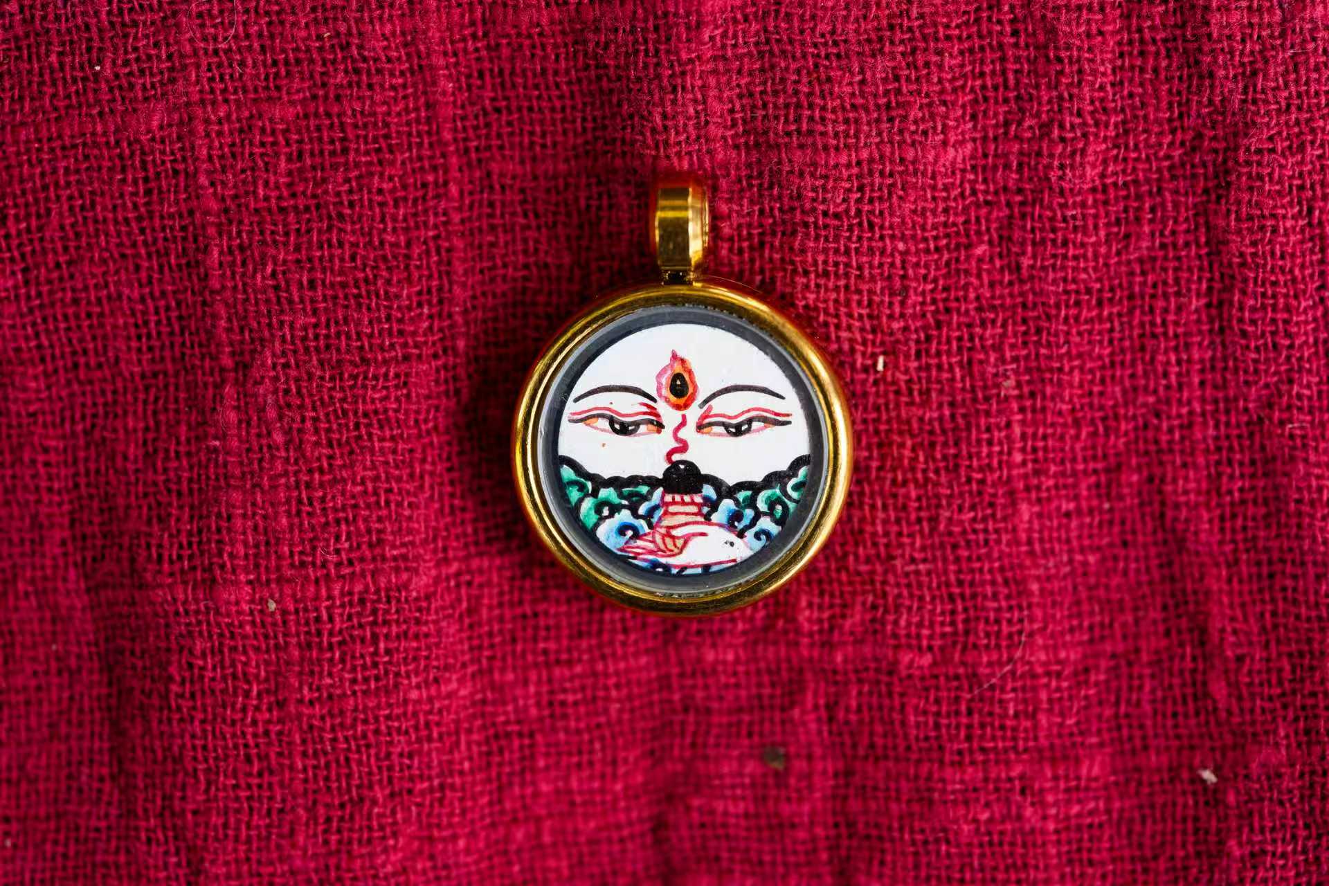 Eight Guardian Deities · Dragon & Snake Series | Samantabhadra Buddha-Eye Portable Thangka (1:1)