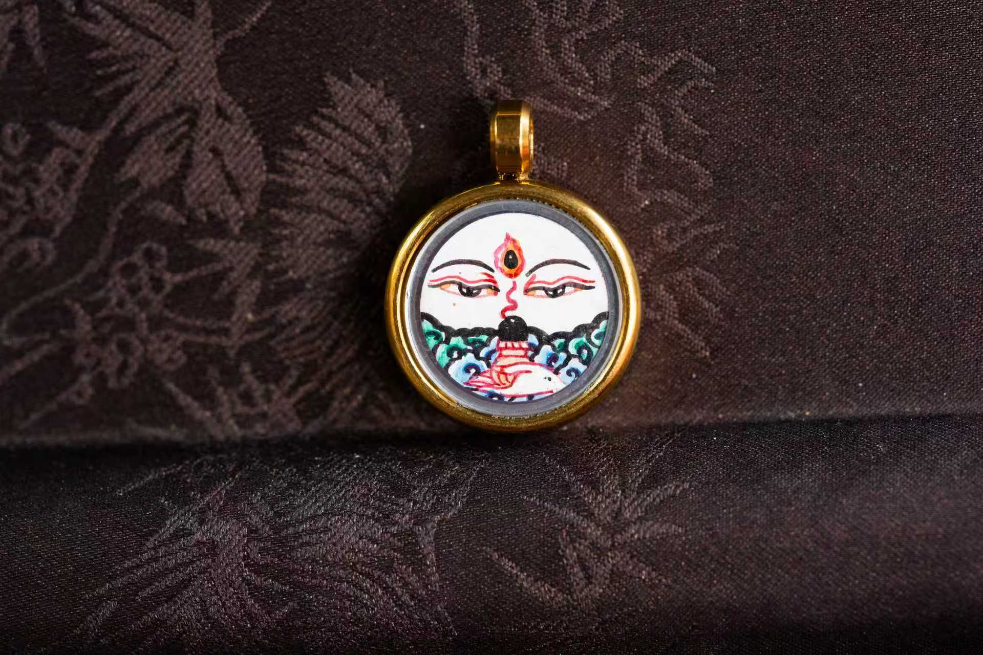 Eight Guardian Deities · Dragon & Snake Series | Samantabhadra Buddha-Eye Portable Thangka (1:1)
