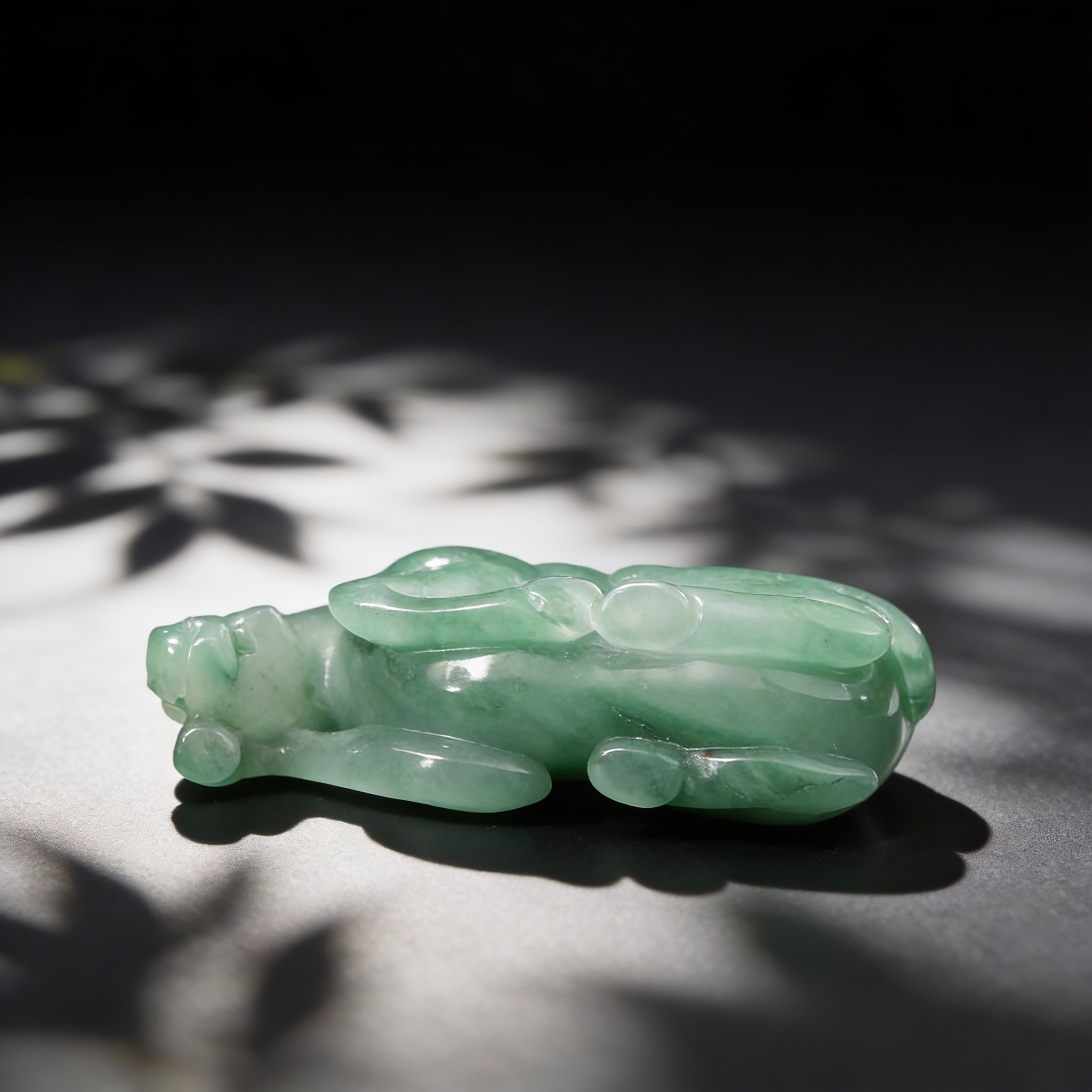 Quartz Jade, African Jade · "Instant Success" Horse Pendant/Handheld Ornament