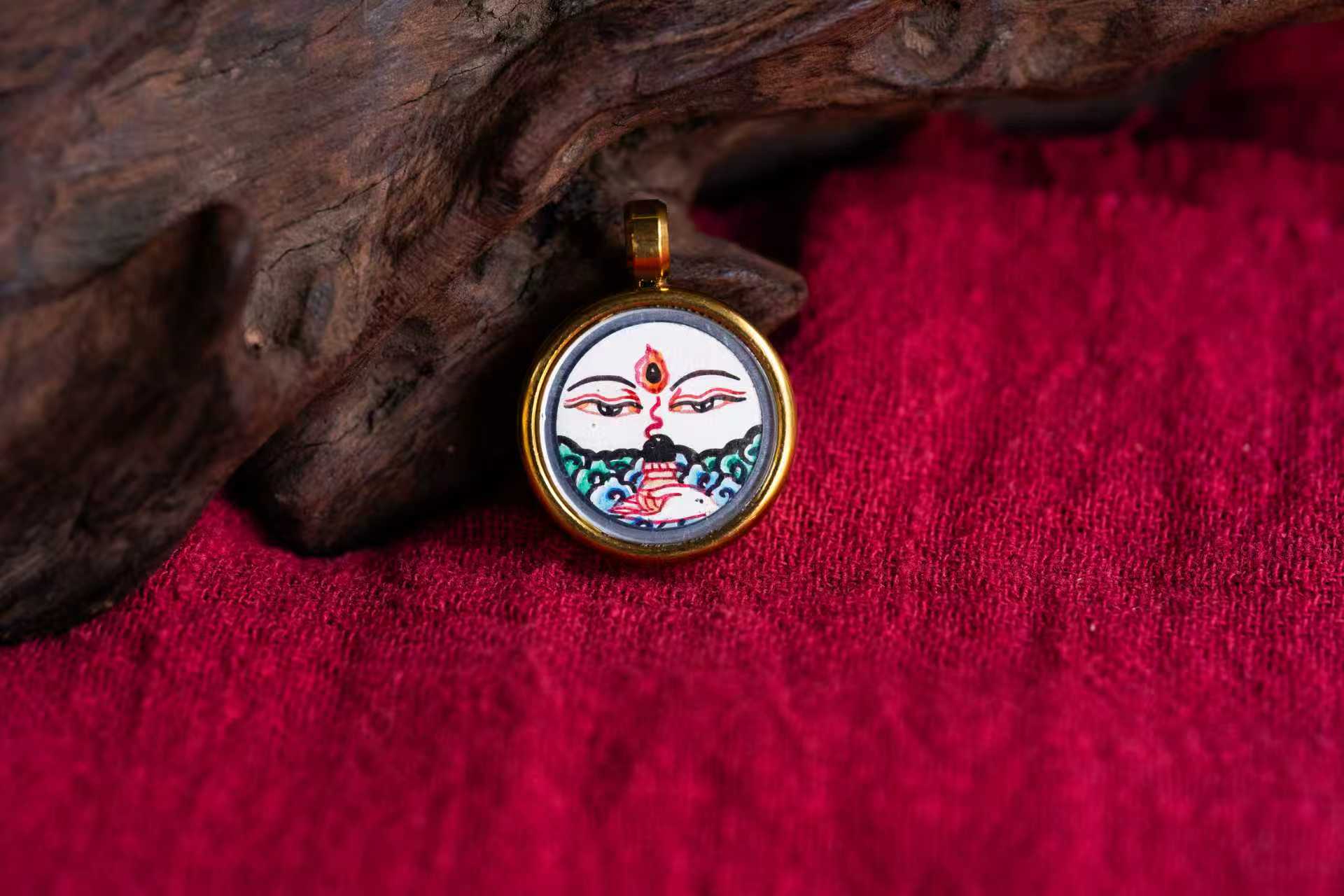 Eight Guardian Deities · Dragon & Snake Series | Samantabhadra Buddha-Eye Portable Thangka (1:1)