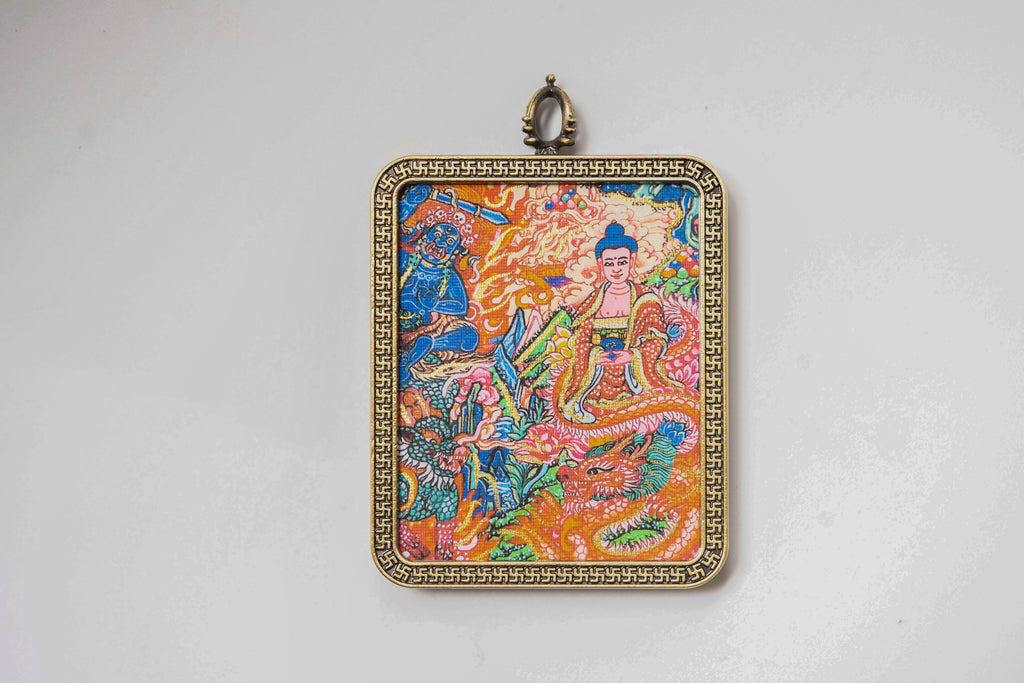 Eight Guardian Deities · Pig & Dog Series | Amitābha Bodhisattva Amulet (4:5)