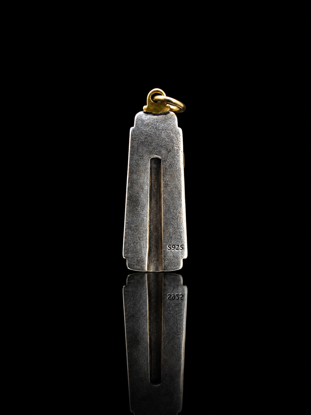Tibetan Double Axe · Amulet & Protection Retro Tibetan Silver Pendant