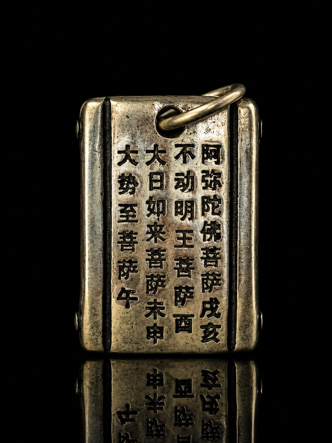 Twelve Chinese Zodiac Guardian Buddha Scripture Mini Pendant · Protection from the Eight Guardian Buddhas