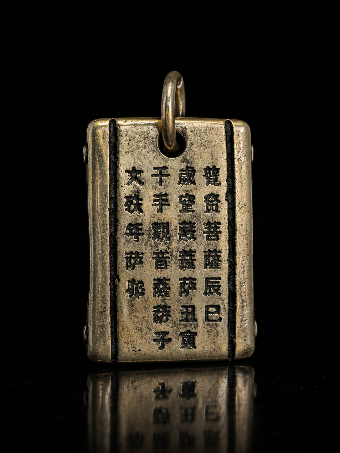 Twelve Chinese Zodiac Guardian Buddha Scripture Mini Pendant · Protection from the Eight Guardian Buddhas
