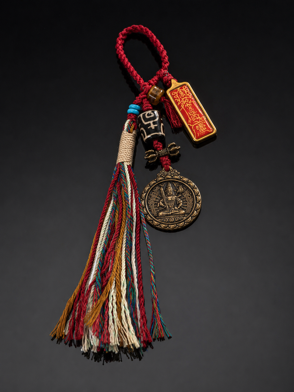 Rabbit Zodiac Tai Sui Peace Talisman Thangka｜属兔太岁平安符唐卡