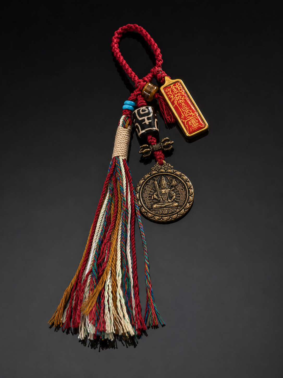 Rabbit Zodiac Tai Sui Peace Talisman Thangka｜属兔太岁平安符唐卡