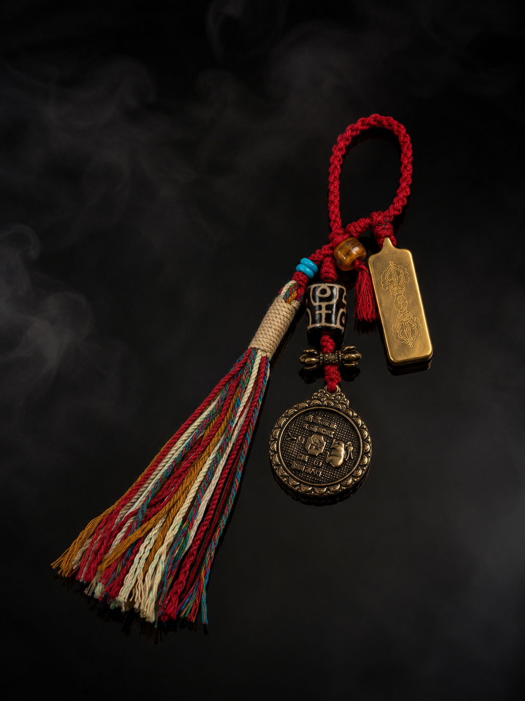 Rabbit Zodiac Tai Sui Peace Talisman Thangka｜属兔太岁平安符唐卡