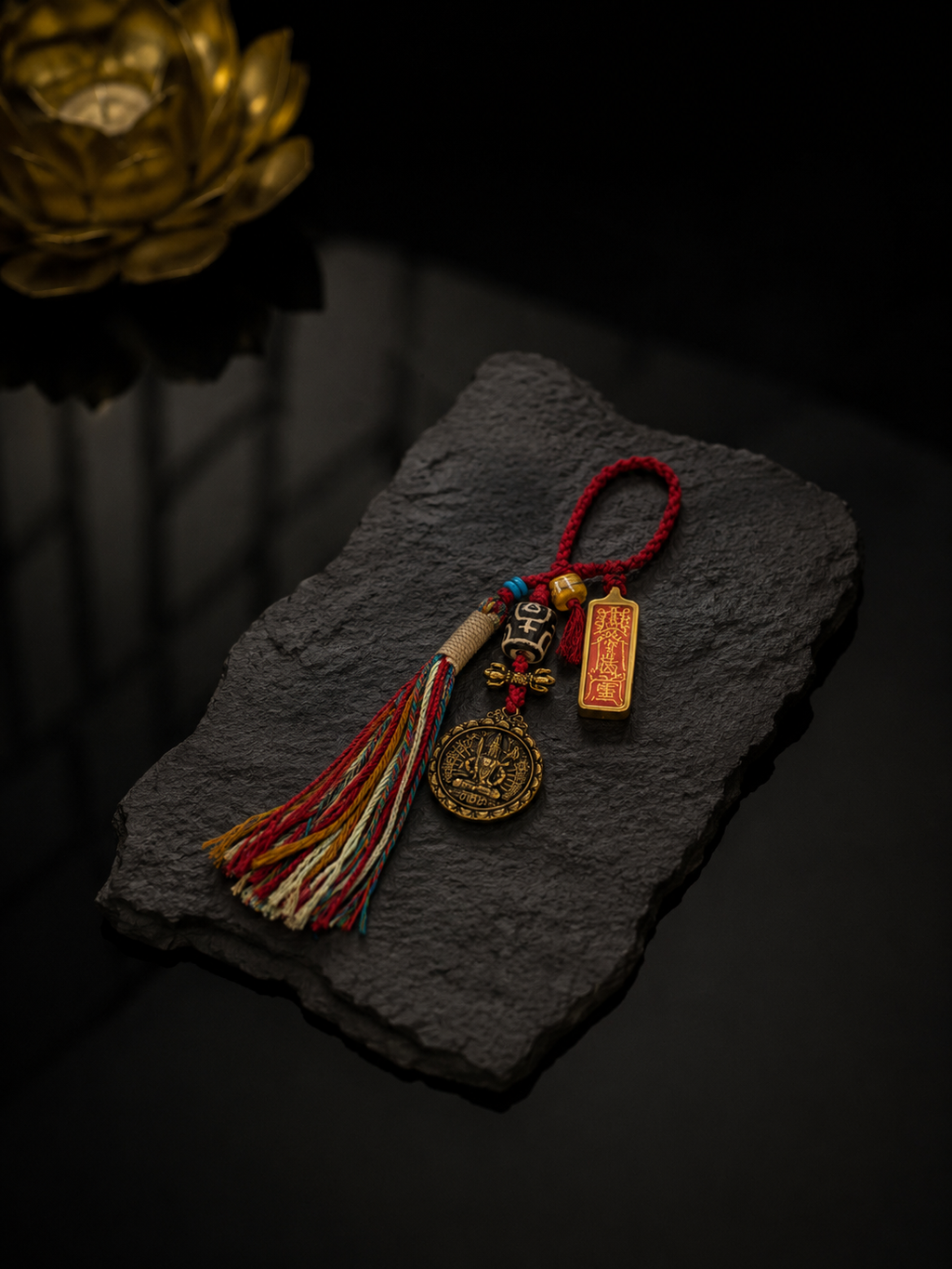 Rabbit Zodiac Tai Sui Peace Talisman Thangka｜属兔太岁平安符唐卡