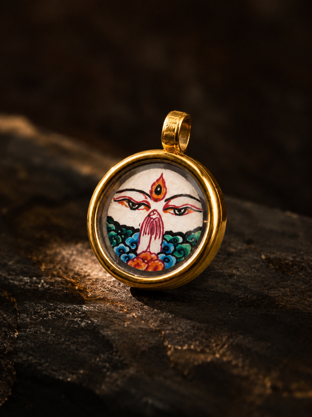 Four-Armed Avalokiteshvara Buddha Eye Thangka, Rat Zodiac｜四臂观音佛眼唐卡