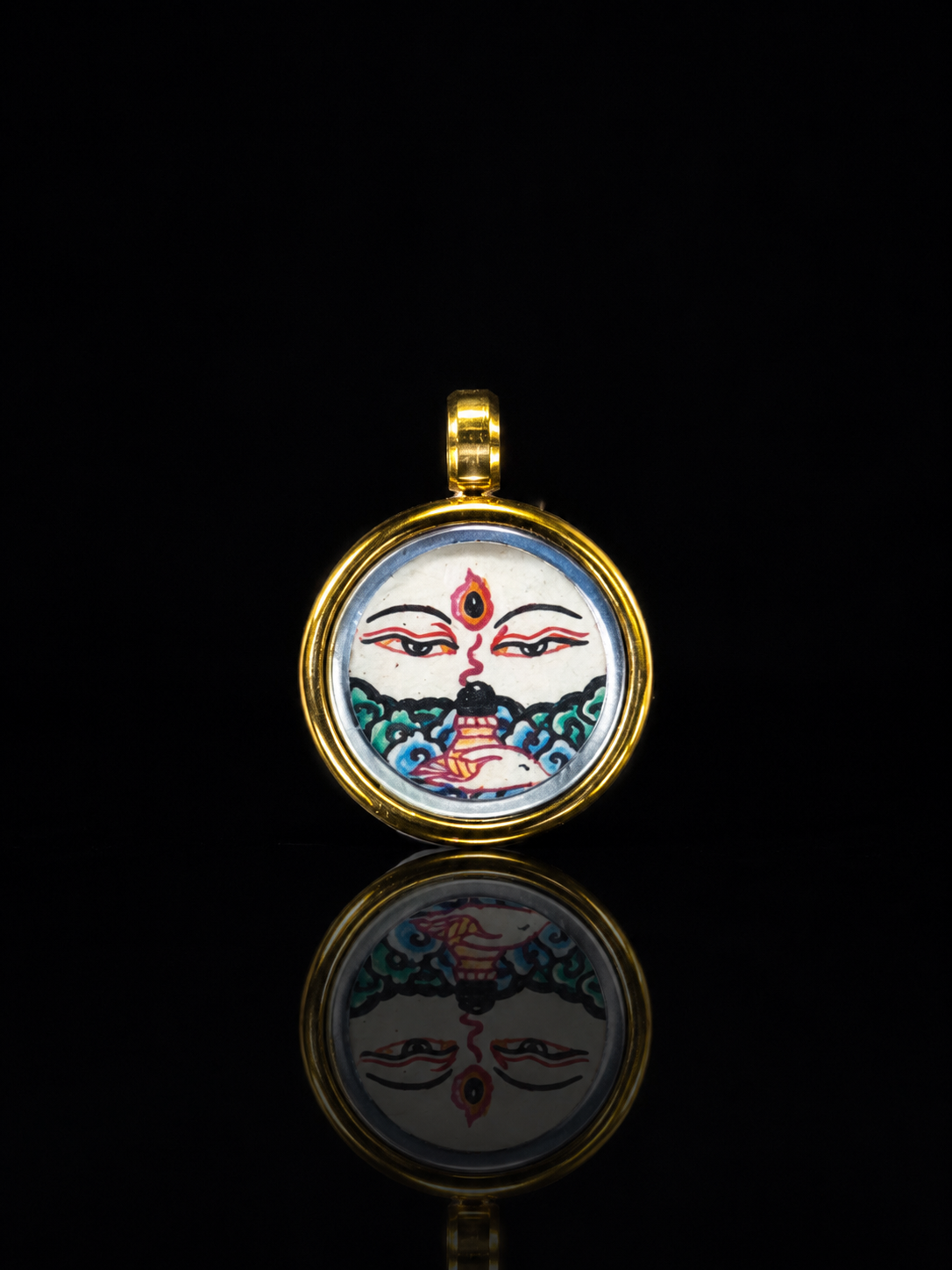 Samantabhadra Buddha Eye Thangka, Dragon & Snake Zodiac｜普贤菩萨佛眼唐卡