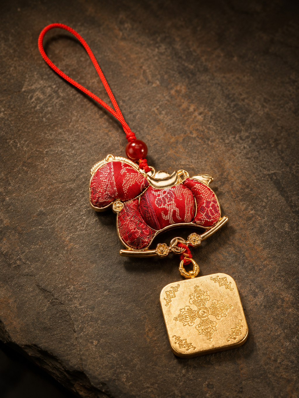 Red Horse Peace Charm, Car or Bag Hanging｜红马平安符车挂包挂
