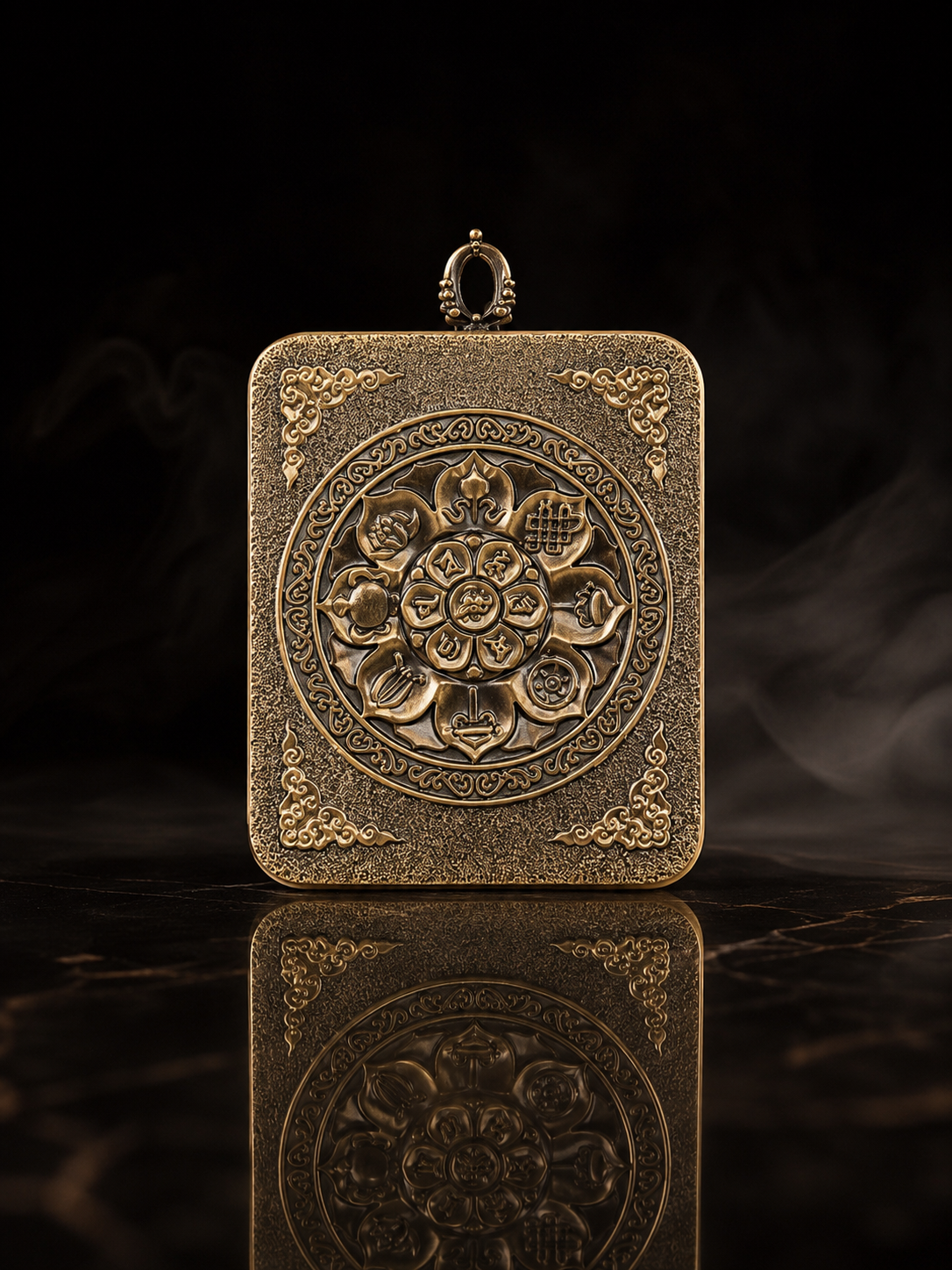 Eight Guardian Deities · Chicken Series | Acala (Fudō Myōō) Portable Charm (4:5)