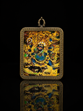 Six-Armed Mahakala Portable Thangka｜六臂大黑天随身唐卡