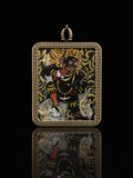 Black Jambhala Portable Thangka｜黑财神随身唐卡