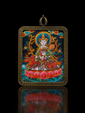 Mahasthamaprapta Bodhisattva Portable Thangka · Horse Zodiac Guardian Series