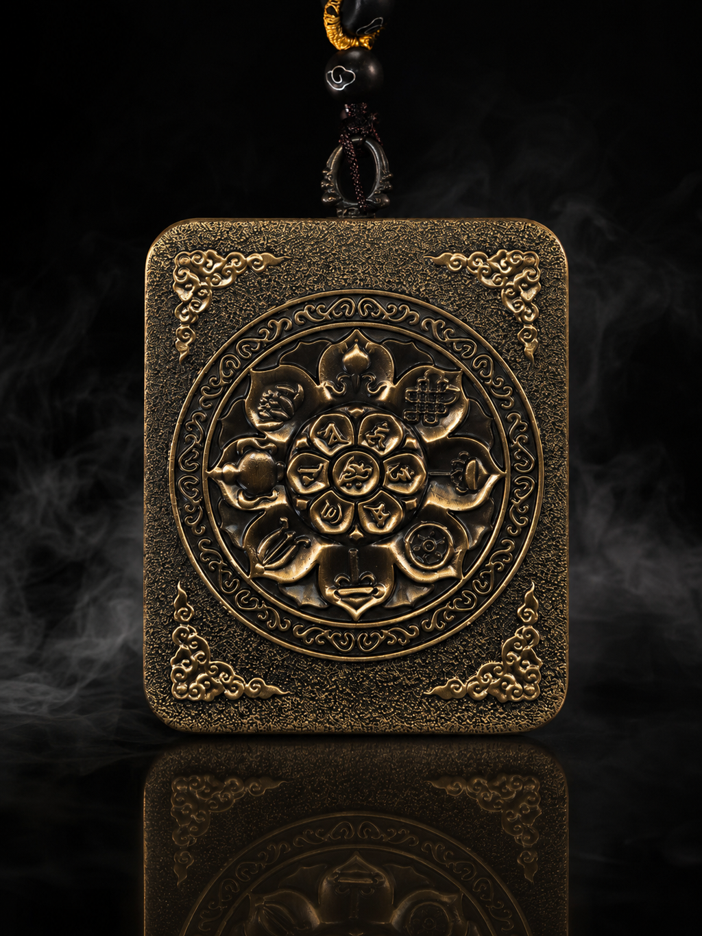 Mahasthamaprapta Bodhisattva Portable Thangka · Horse Zodiac Guardian Series