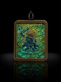 Acalanatha Thangka for Personal Carrying · Eight Guardian Deities Series