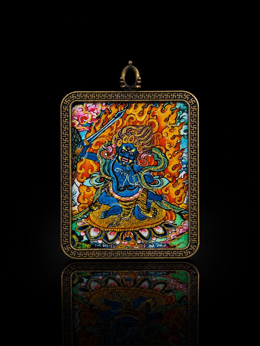 Acala Portable Thangka · Rooster Zodiac Guardian Series
