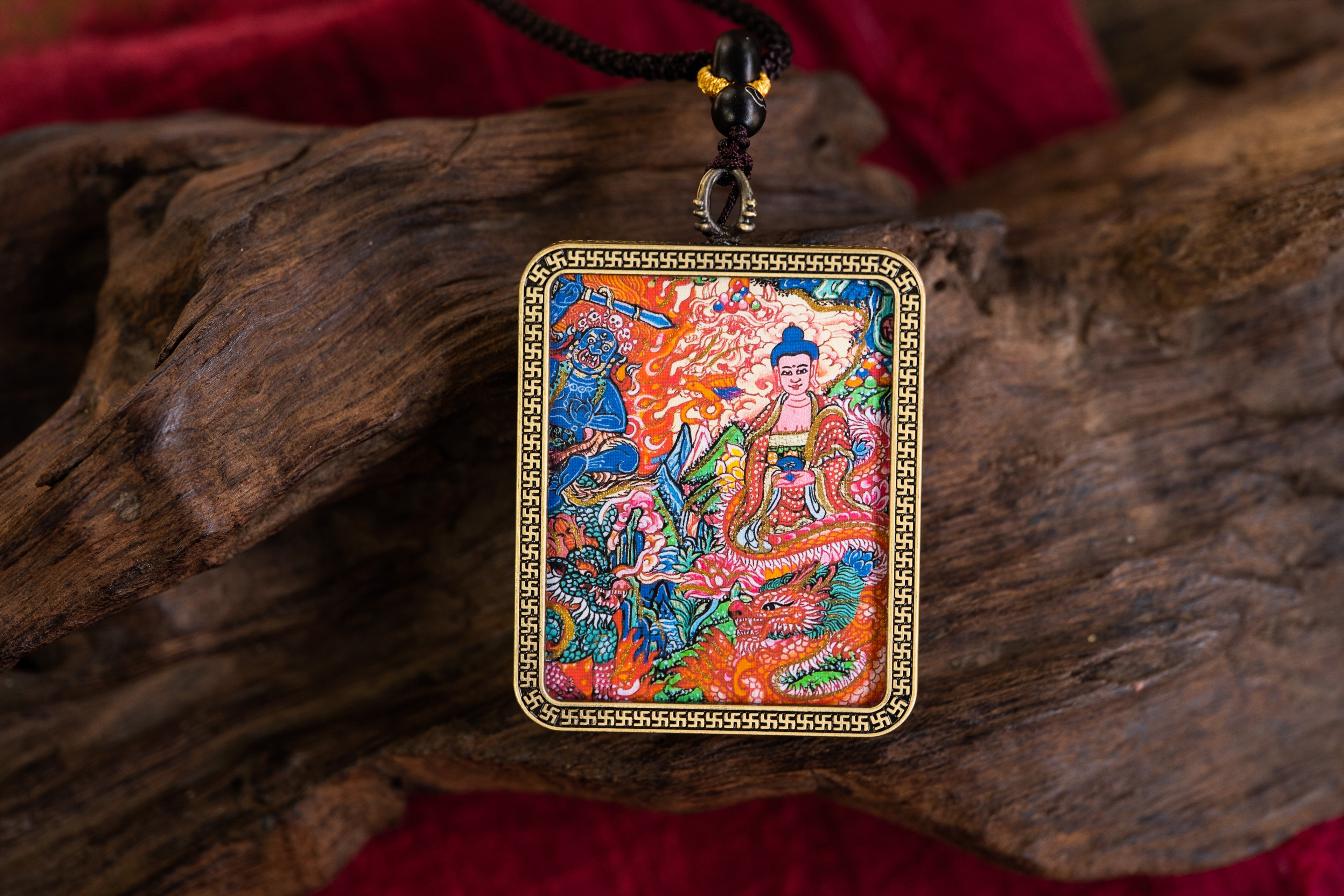 阿弥陀佛随身唐卡 · 猪狗本命守护系列