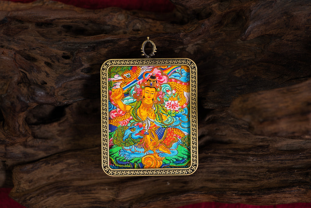Manjushri Thangka · Rabbit Zodiac Guardian Series
