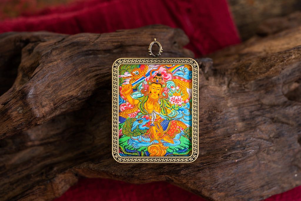 Manjushri Thangka · Rabbit Zodiac Guardian Series