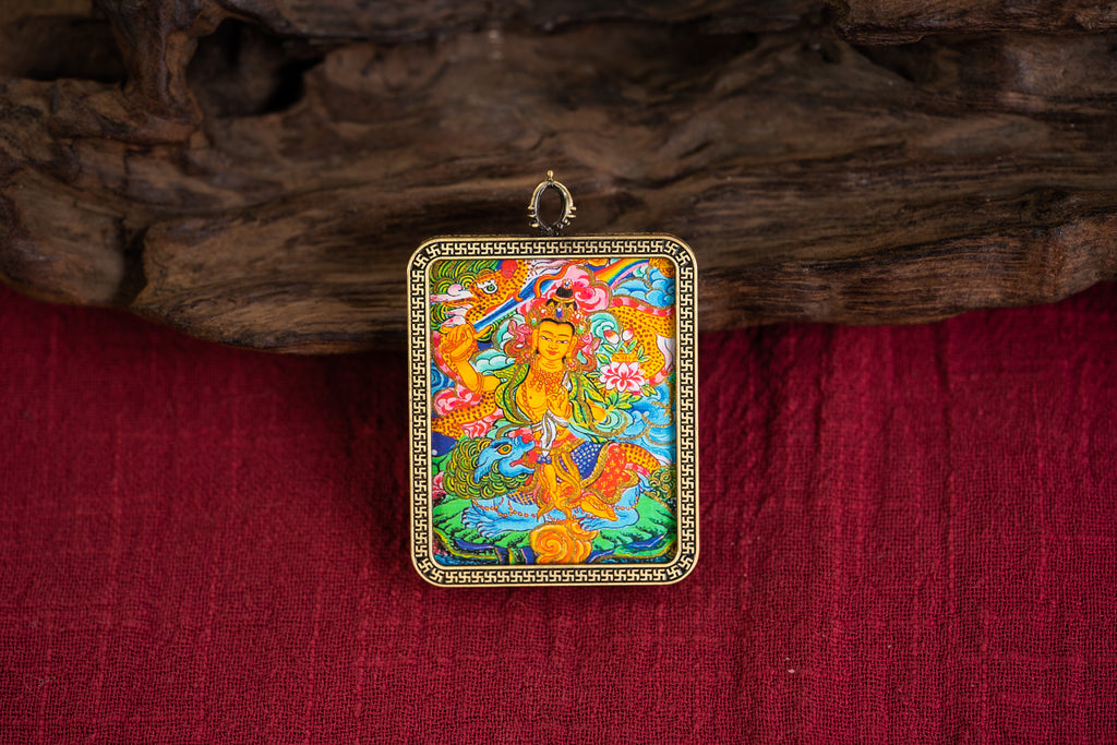 Manjushri Thangka · Rabbit Zodiac Guardian Series
