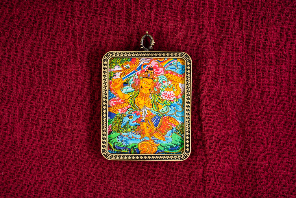 Manjushri Thangka · Rabbit Zodiac Guardian Series