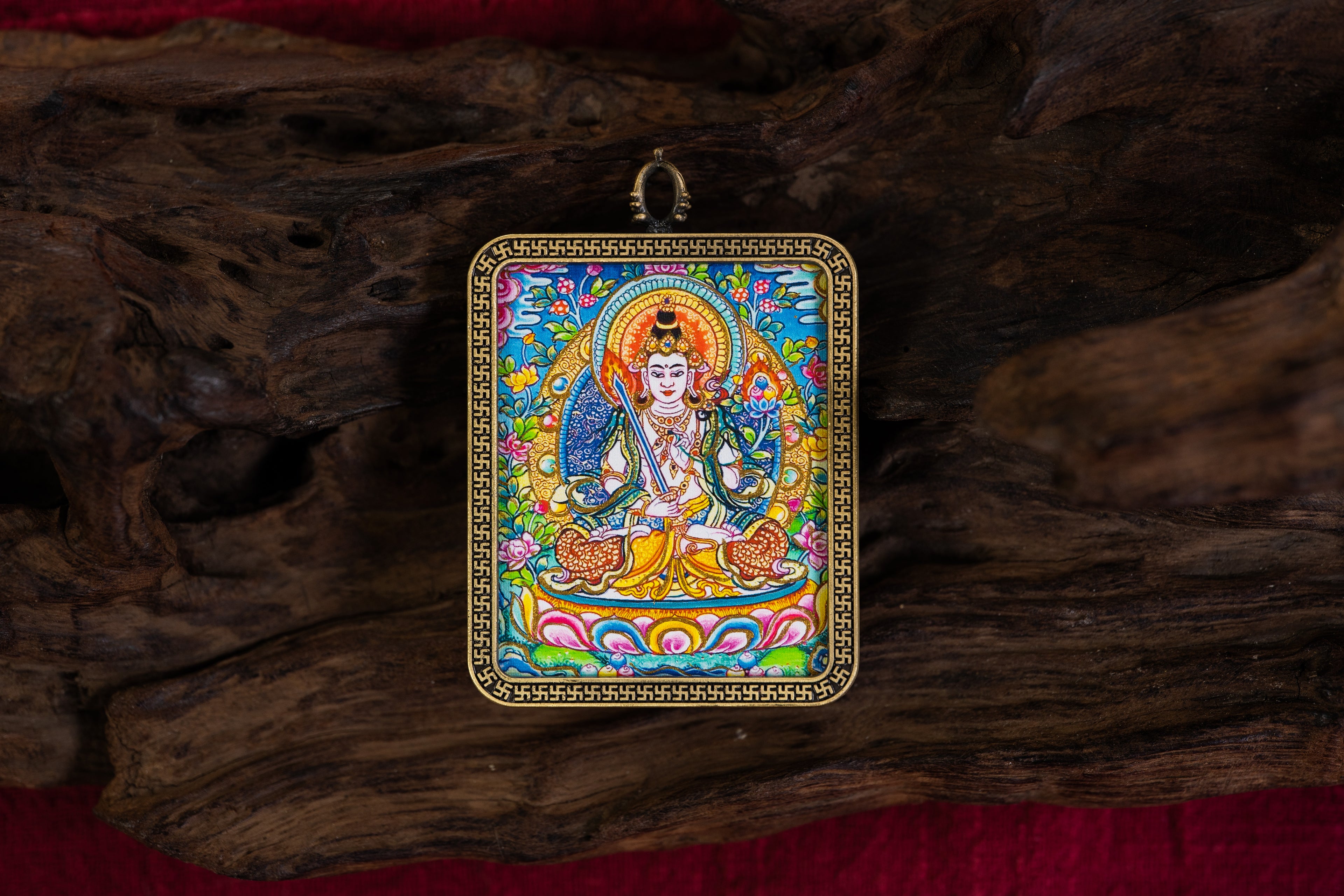 Akasagarbha Bodhisattva Portable Thangka · Ox & Tiger Zodiac Guardian Series