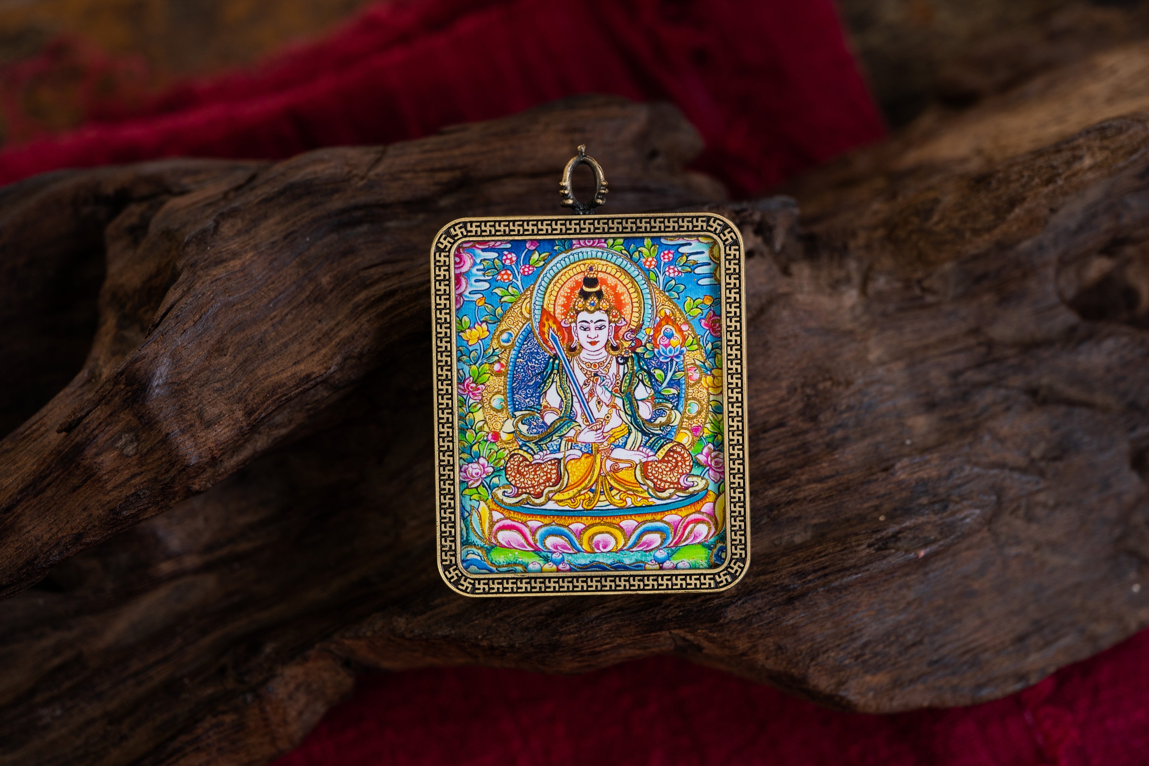 Akasagarbha Bodhisattva Portable Thangka · Ox & Tiger Zodiac Guardian Series