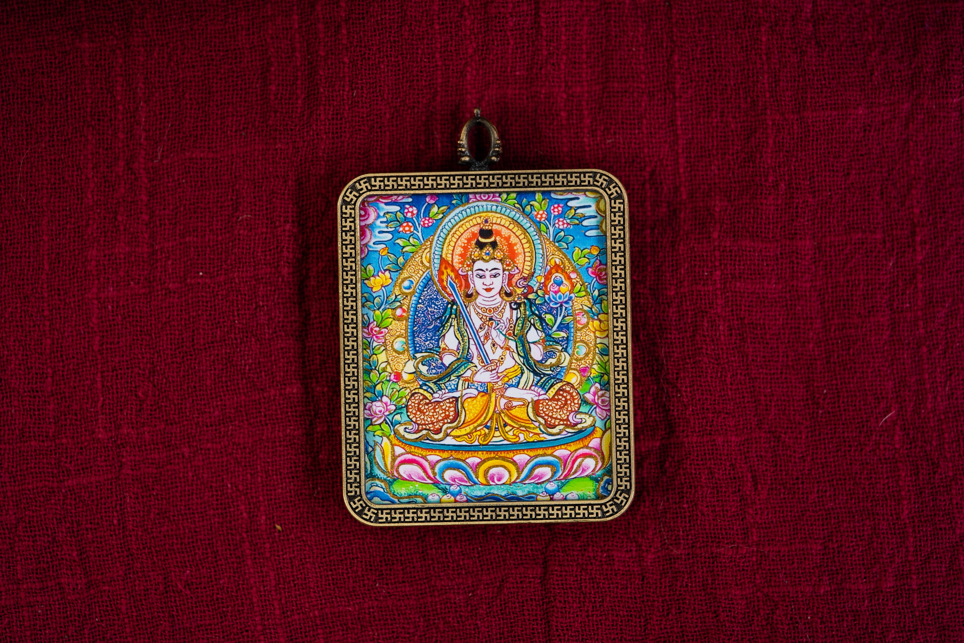 Akasagarbha Bodhisattva Portable Thangka · Ox & Tiger Zodiac Guardian Series