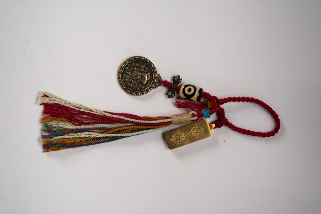 Rabbit Zodiac Talisman Thangka
