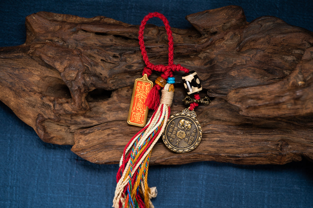 Year of the Rat Tai Sui Peace Amulet Thangka