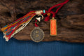 属鸡太岁平安符随身唐卡正面图 Rooster zodiac Tai Sui talisman