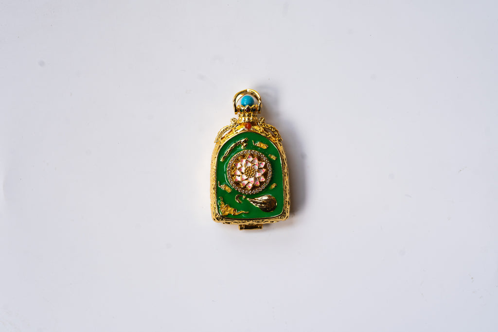 【八大守护·扎基拉姆系列】扎基拉姆 前世今生 护法女神 随身唐卡吊坠 · 纯手工矿物颜料