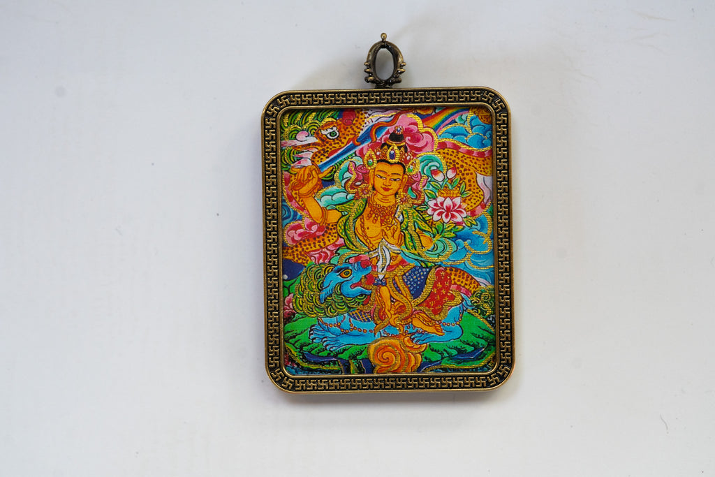 Manjushri Thangka · Rabbit Zodiac Guardian Series