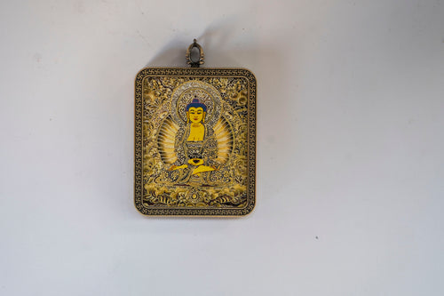 Amitabha Portable Thangka · Pig & Dog Zodiac Guardian Series