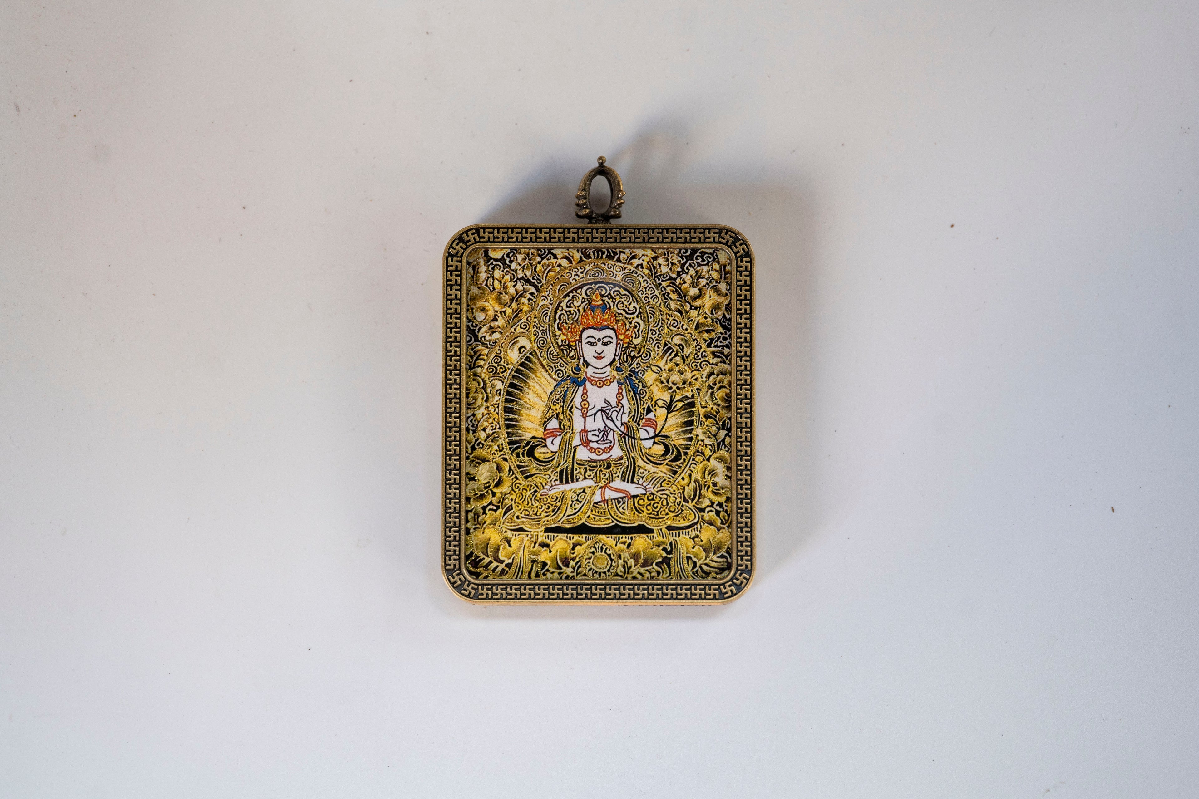 大势至菩萨随身唐卡 · 马本命守护系列