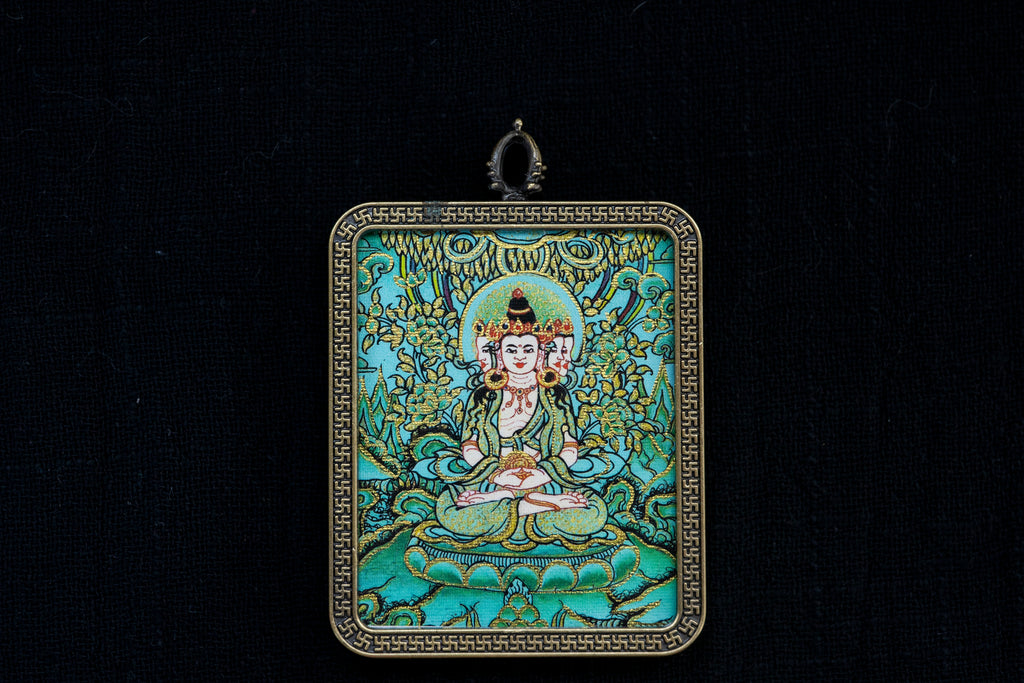 Vairocana Buddha Thangka · Year of the Sheep & Monkey Birth Guardian Series