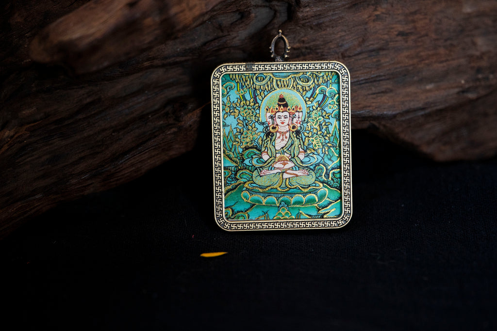 Vairocana Buddha Thangka · Year of the Sheep & Monkey Birth Guardian Series