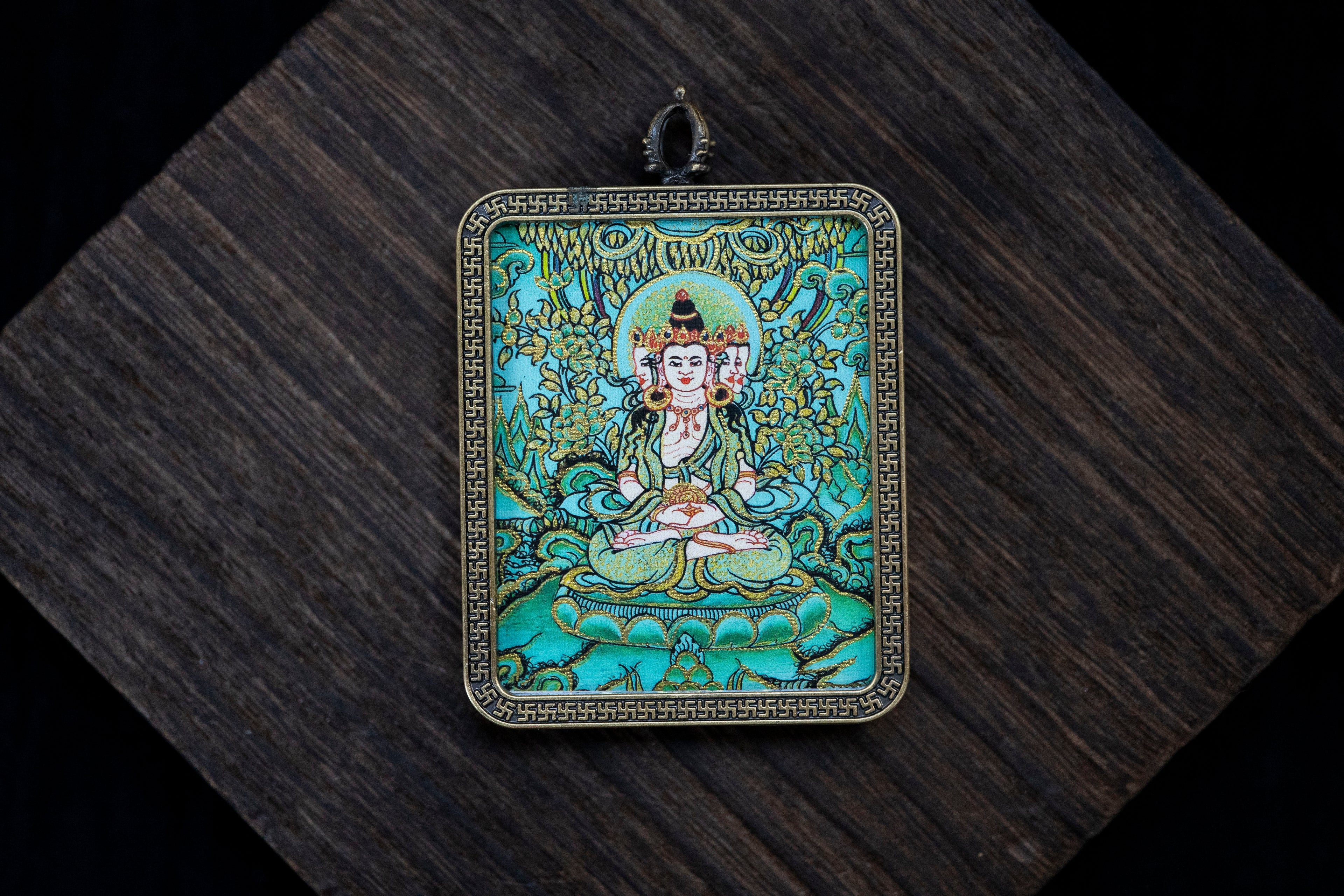 Vairocana Buddha Thangka · Year of the Sheep & Monkey Birth Guardian Series
