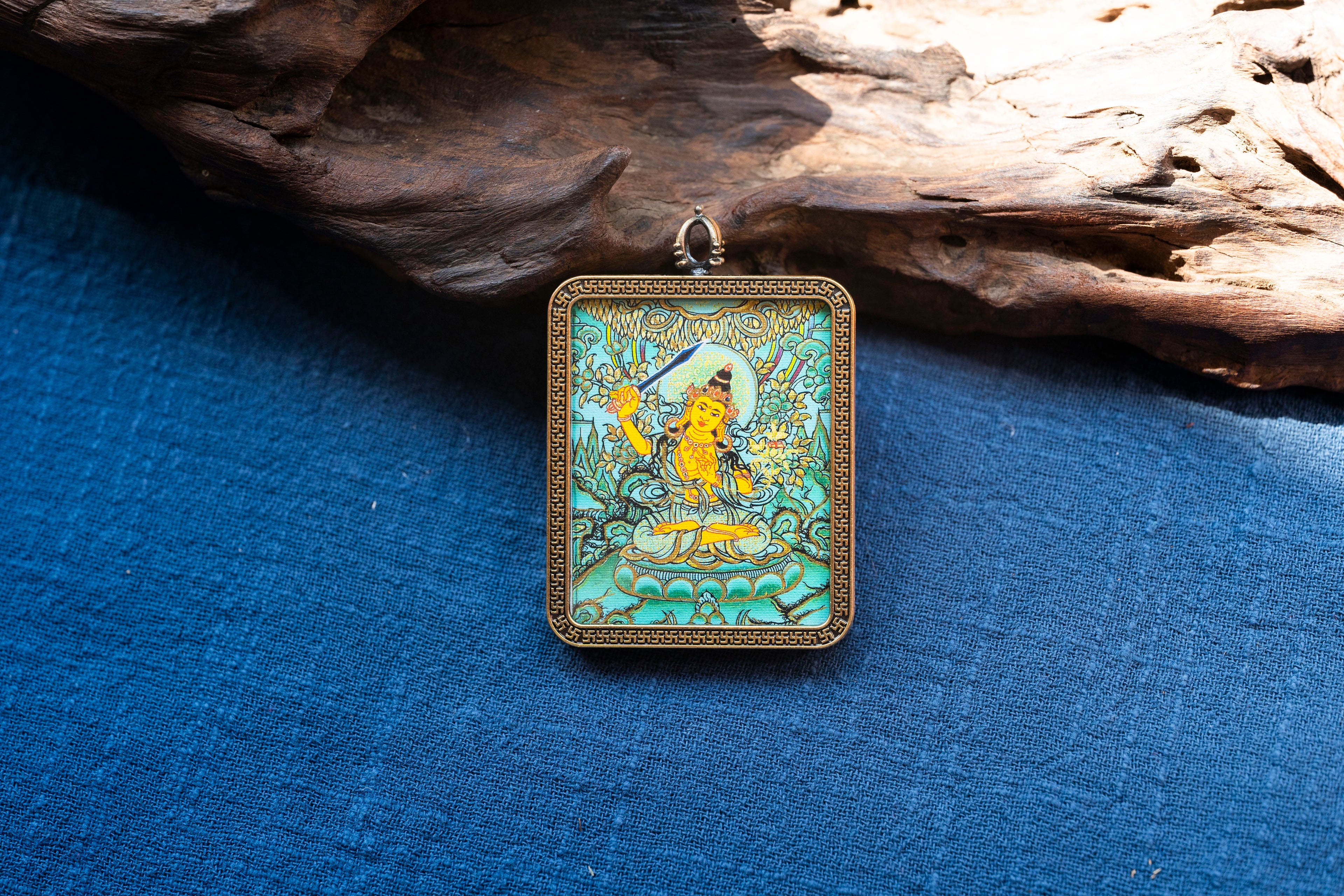Manjushri Thangka · Rabbit Zodiac Guardian Series