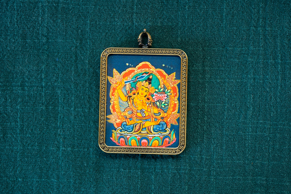 Manjushri Thangka · Rabbit Zodiac Guardian Series