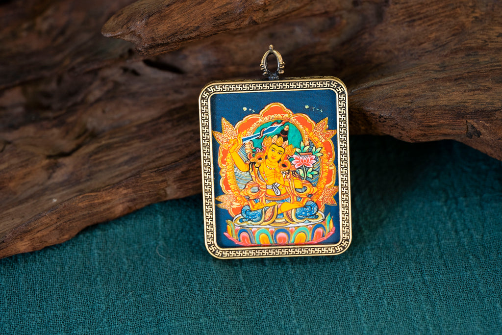 Manjushri Thangka · Rabbit Zodiac Guardian Series
