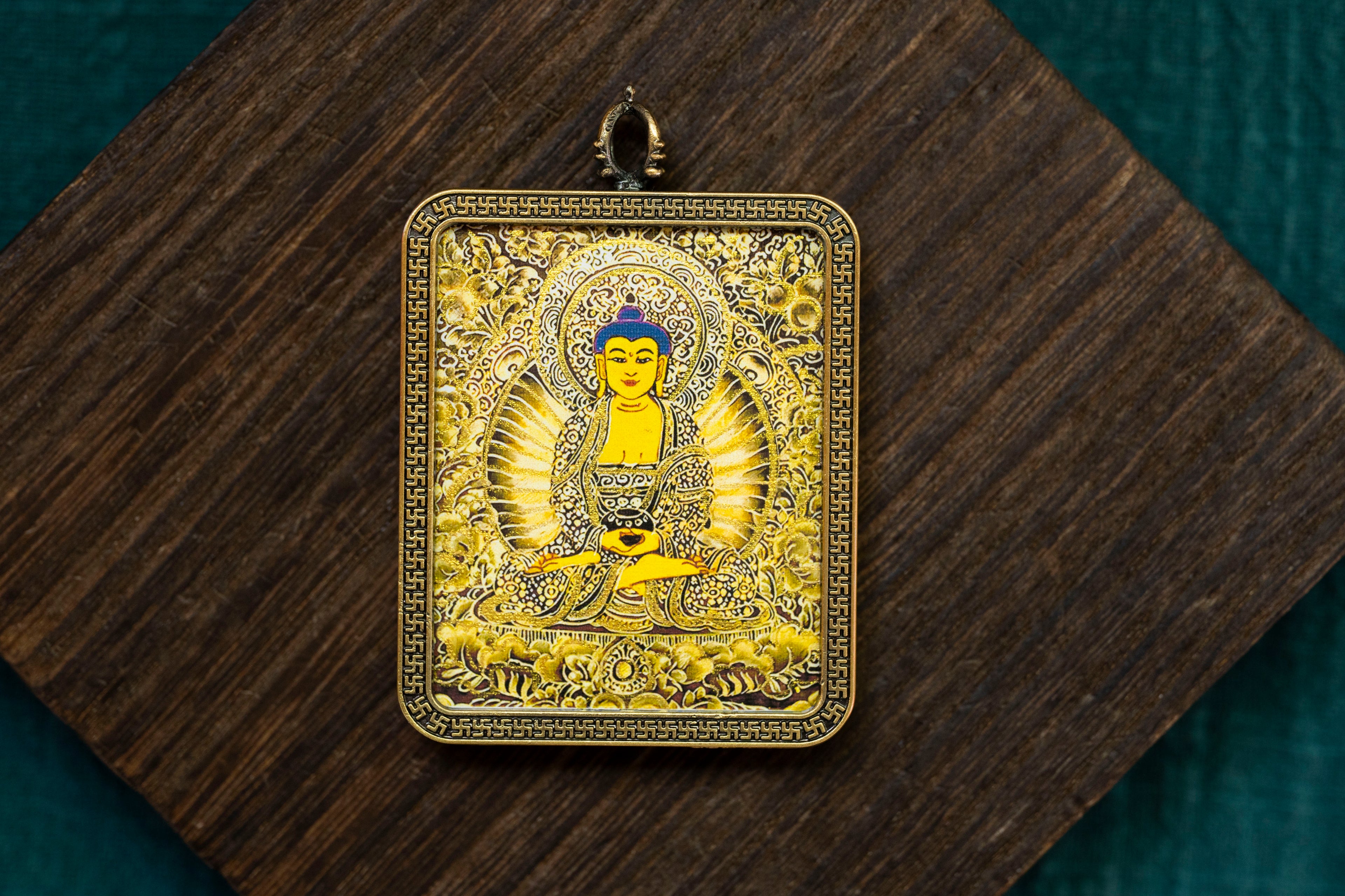 阿弥陀佛随身唐卡 · 猪狗本命守护系列