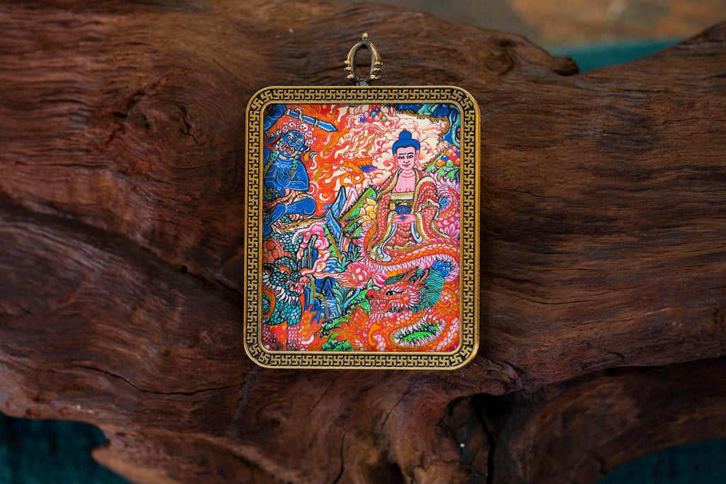 Eight Guardian Deities · Pig & Dog Series | Amitābha Bodhisattva Amulet (4:5)