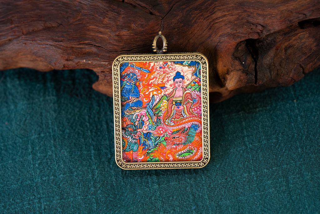 Eight Guardian Deities · Pig & Dog Series | Amitābha Bodhisattva Amulet (4:5)