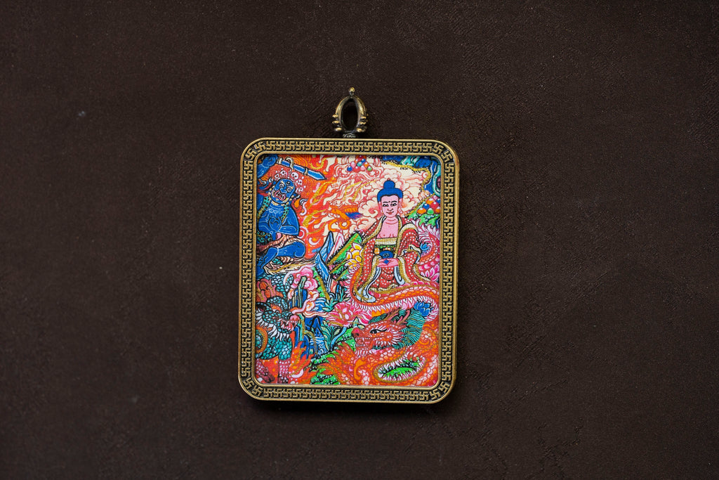 Eight Guardian Deities · Pig & Dog Series | Amitābha Bodhisattva Amulet (4:5)