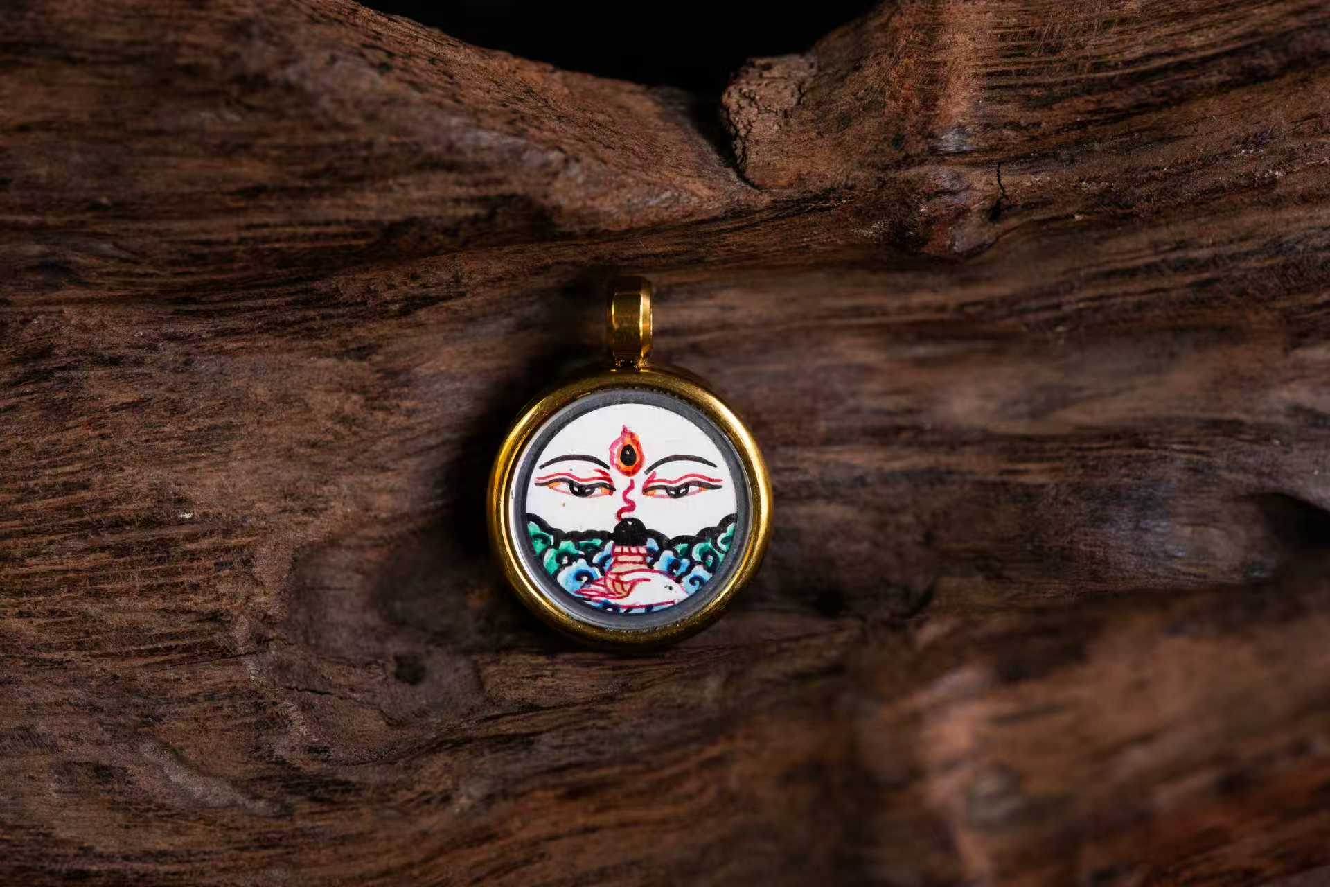 Eight Guardian Deities · Dragon & Snake Series | Samantabhadra Buddha-Eye Portable Thangka (1:1)
